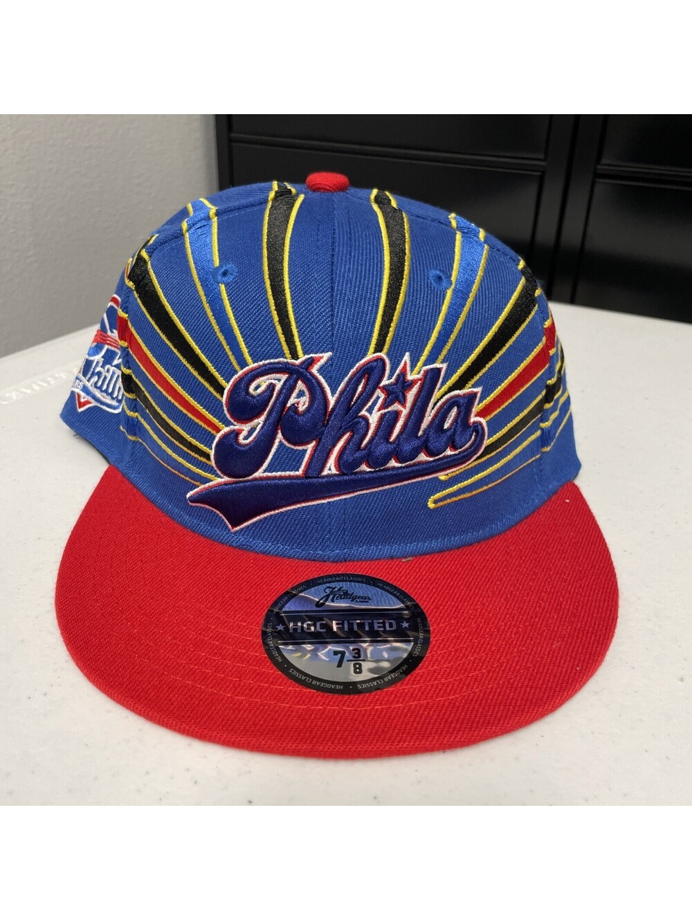 Philadelphia Stars Headgear Classics Fitted Hat 7 3/8 Negro Leagues